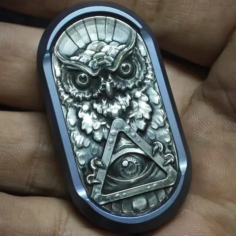 TK EDC — slider, engraved