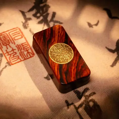Jin Mu EDC — slider, wood